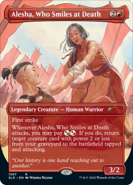 Alesha, Who Smiles at Death