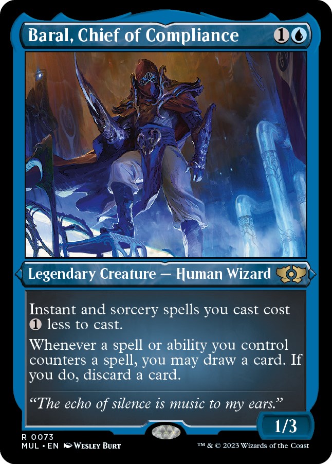 Baral, Chief of Compliance (Foil Etched)