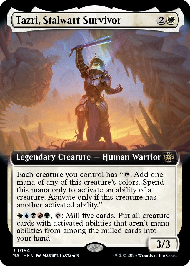 Tazri, Stalwart Survivor (Extended Art)