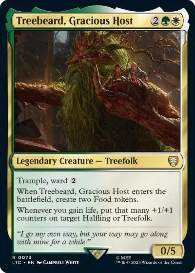 Treebeard, Gracious Host