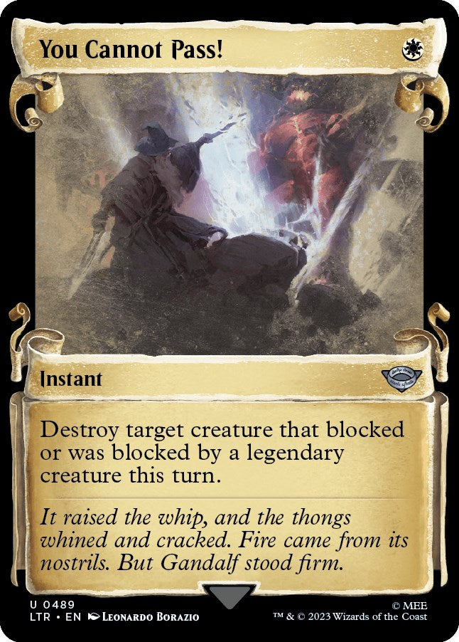 You Cannot Pass! (Showcase Scrolls)