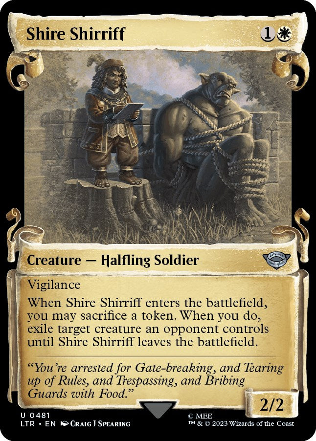 Shire Shirriff (Showcase Scrolls)