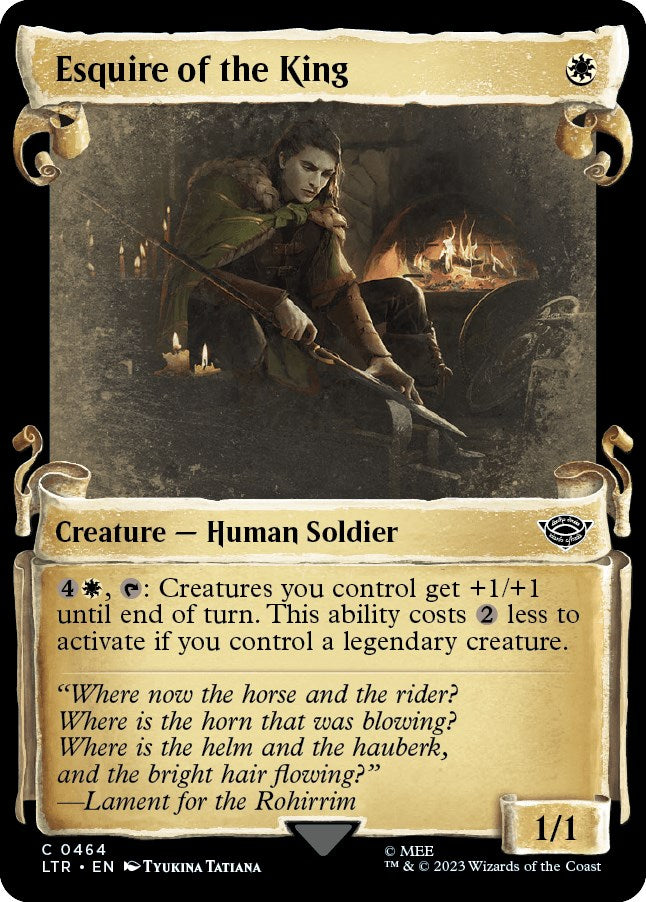 Esquire of the King (Showcase Scrolls)