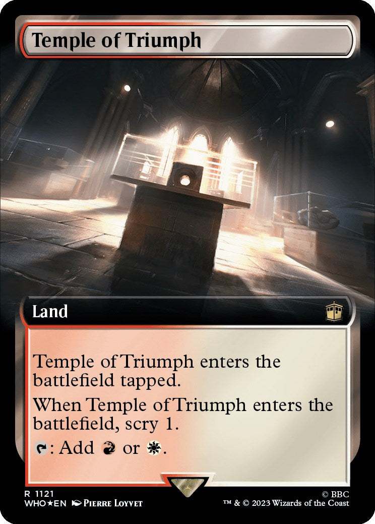Temple of Triumph (Extended Art) (Surge Foil)