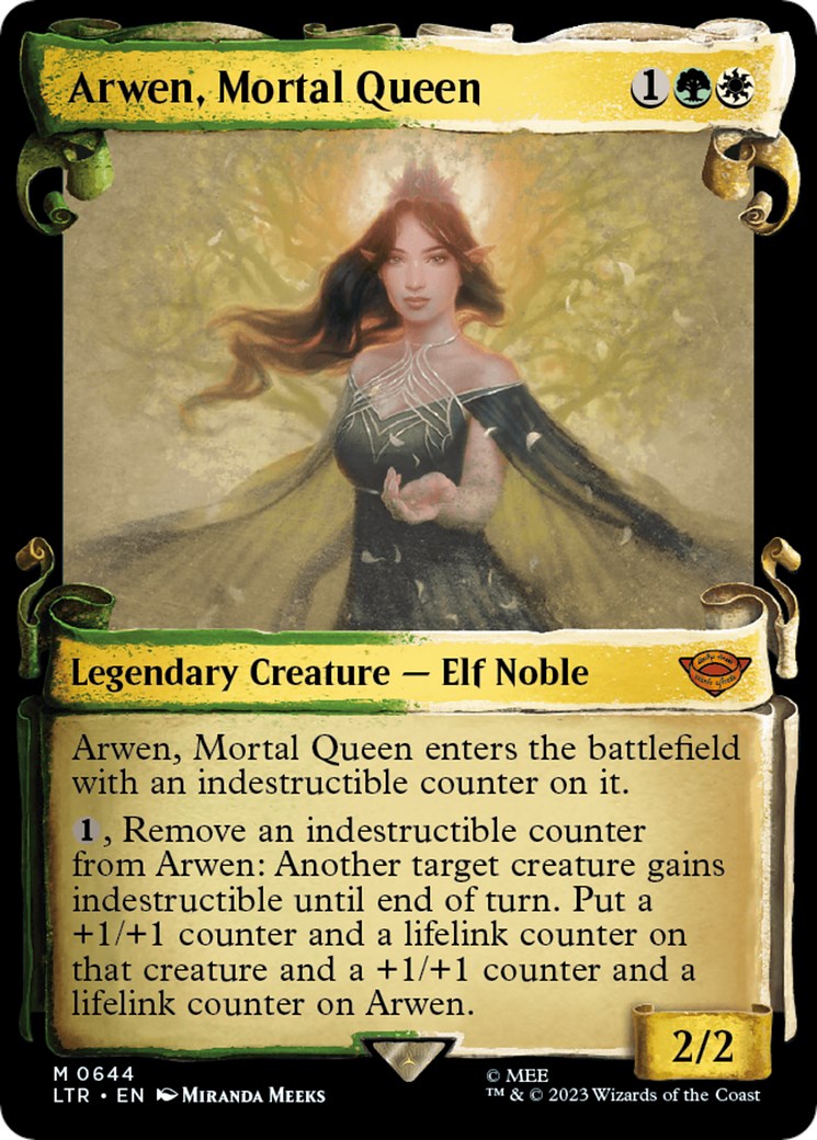 Arwen, Mortal Queen (Showcase Scrolls)