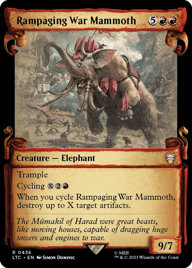 Rampaging War Mammoth (Showcase Scrolls)