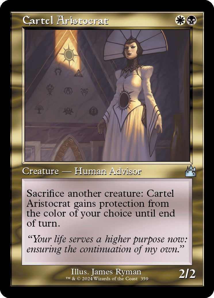 Cartel Aristocrat (Retro Frame)