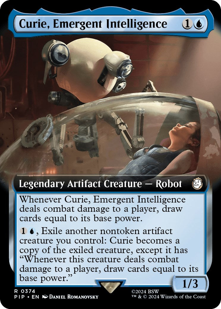 Curie, Emergent Intelligence (Extended Art)