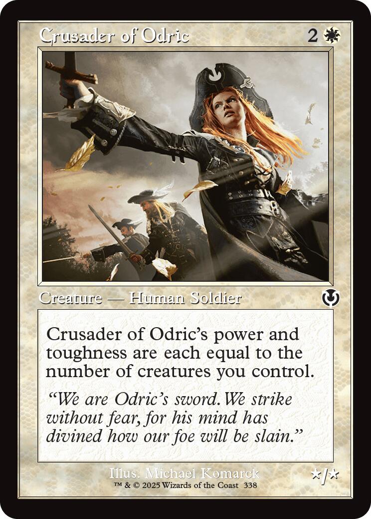 Crusader of Odric (Retro Frame)