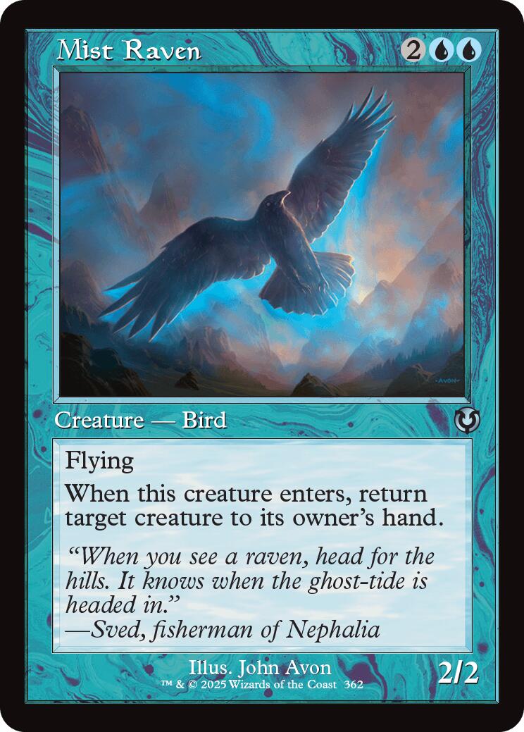 Mist Raven (Retro Frame)
