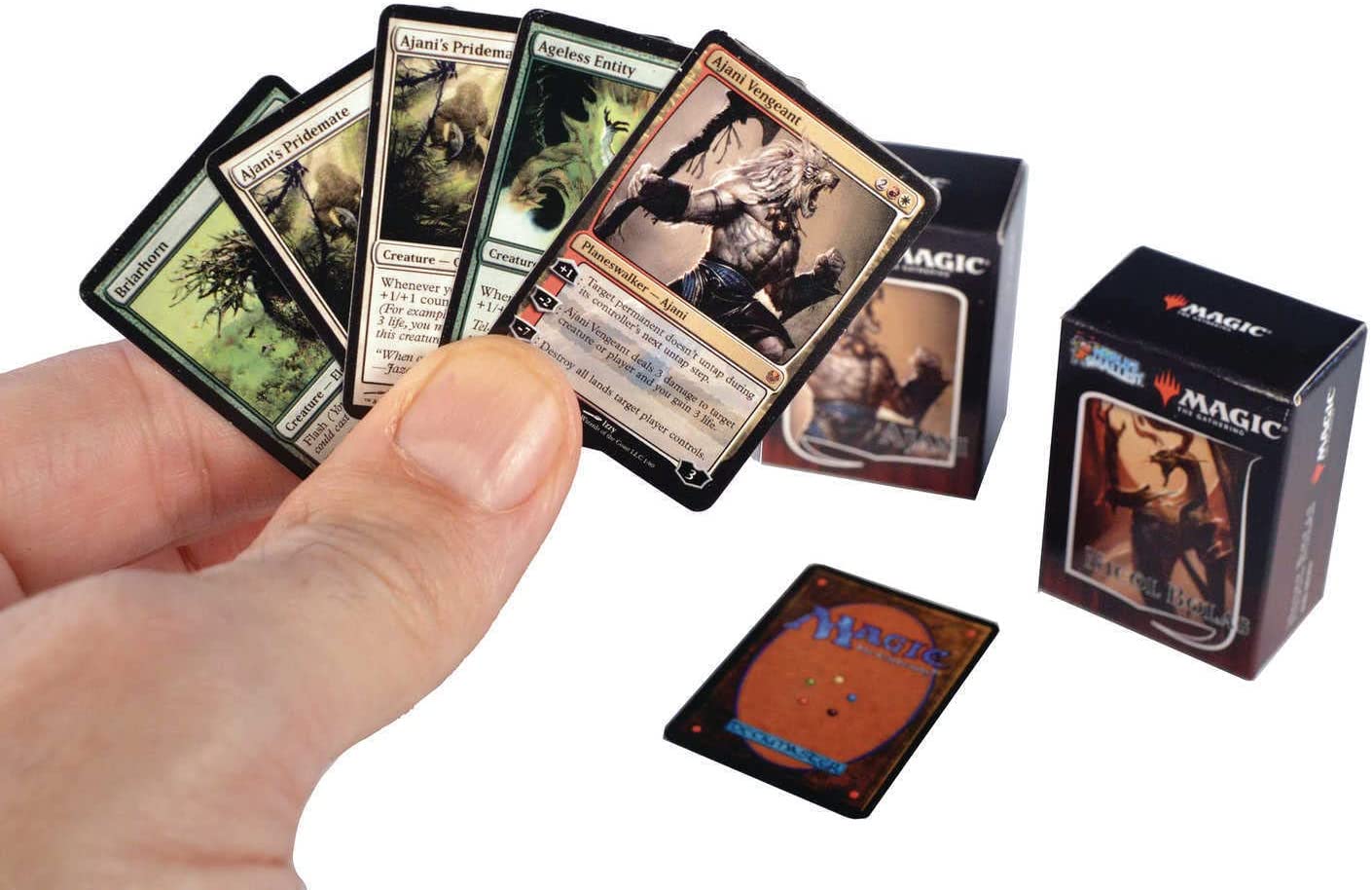 World's Smallest Magic: The Gathering Ajani VS. Nicol Bolas Duel Decks