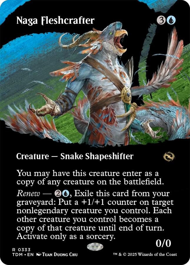 Naga Fleshcrafter (Borderless)