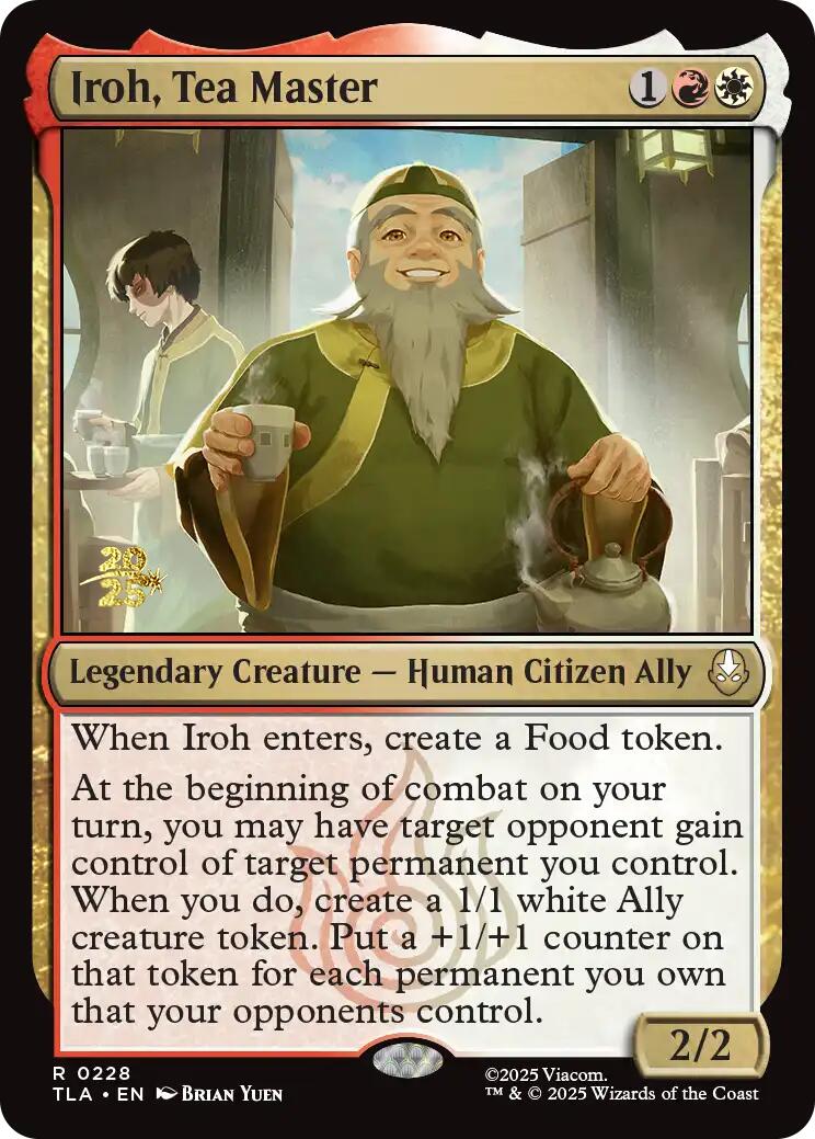Iroh, Tea Master