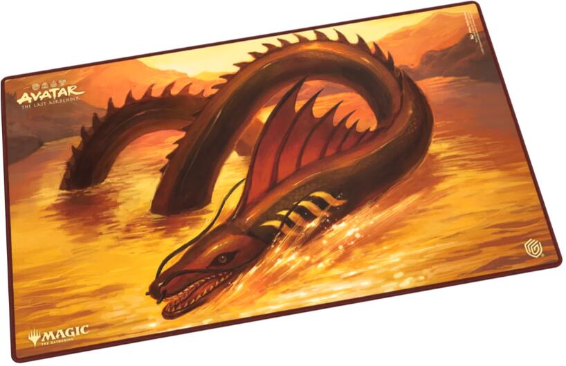 Magic: The Gathering Avatar: The Last Airbender Playmat - The Unagi Of Kyoshi Island