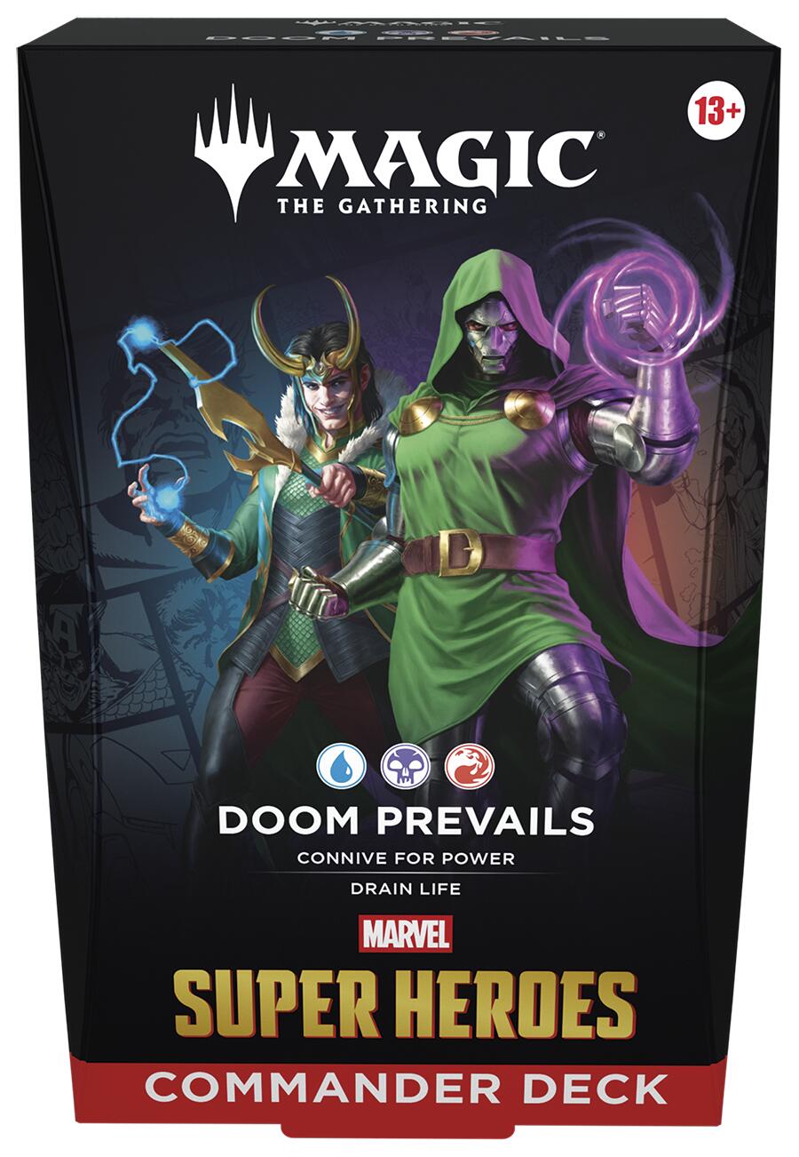 Marvel Super Heroes Commander Deck - Doom Prevails [MSC] – Fact Or