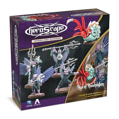 Heroscape Army Expansion - Embers of War: Krakenling and Gelryie Vanguards