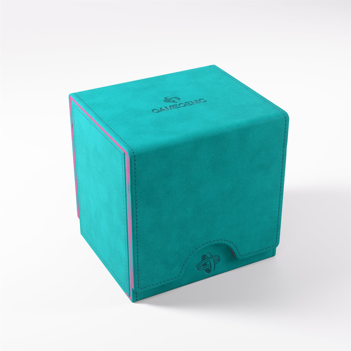 GameGenic Sidekick Pro 100+ XL Convertible Deck Box (Teal/Pink)