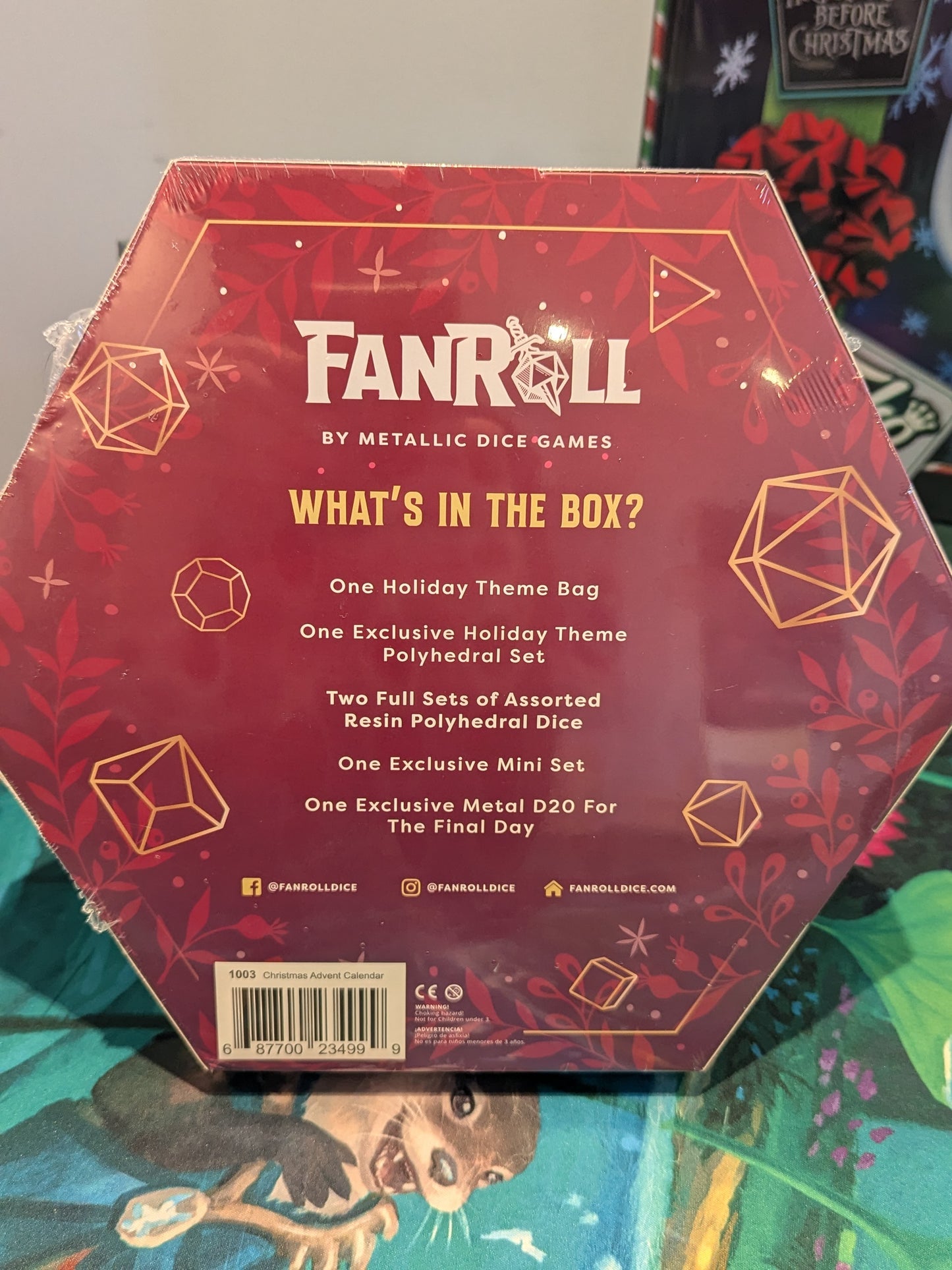 FanRoll Dice Advent Calendar 2024