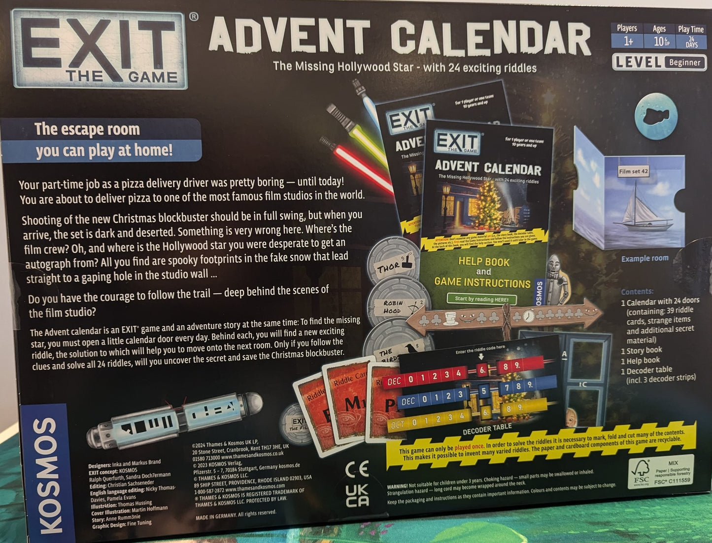 EXIT: Advent Calendar - Missing Hollywood Star (2024)