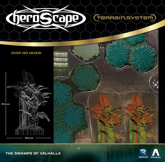 Heroscape Terrain Expansion - Swamps of Valhalla