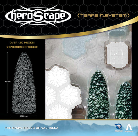Heroscape Terrain Expansion - Snow Fields of Valhalla