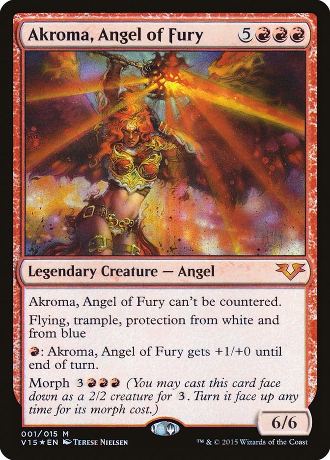 Akroma, Angel of Fury [V15 - 1]