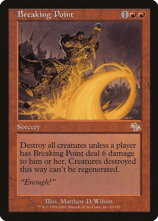 Breaking Point [JUD - 81]