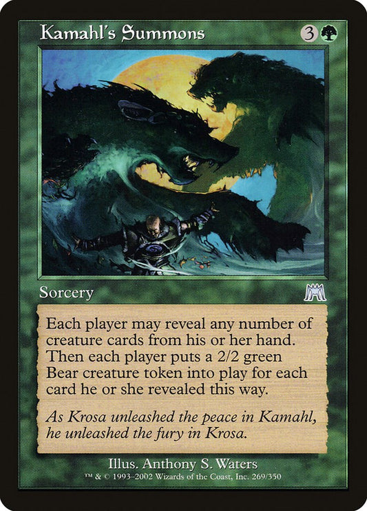 Kamahl's Summons [ONS - 269]