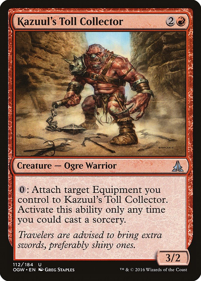 Kazuul's Toll Collector [OGW - 112]