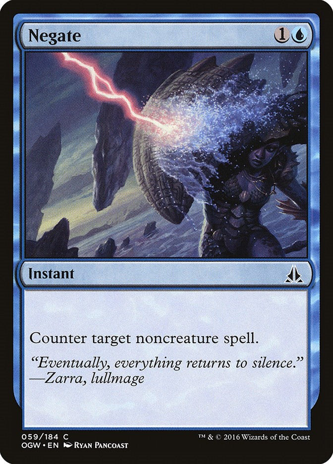 Negate [OGW - 59]