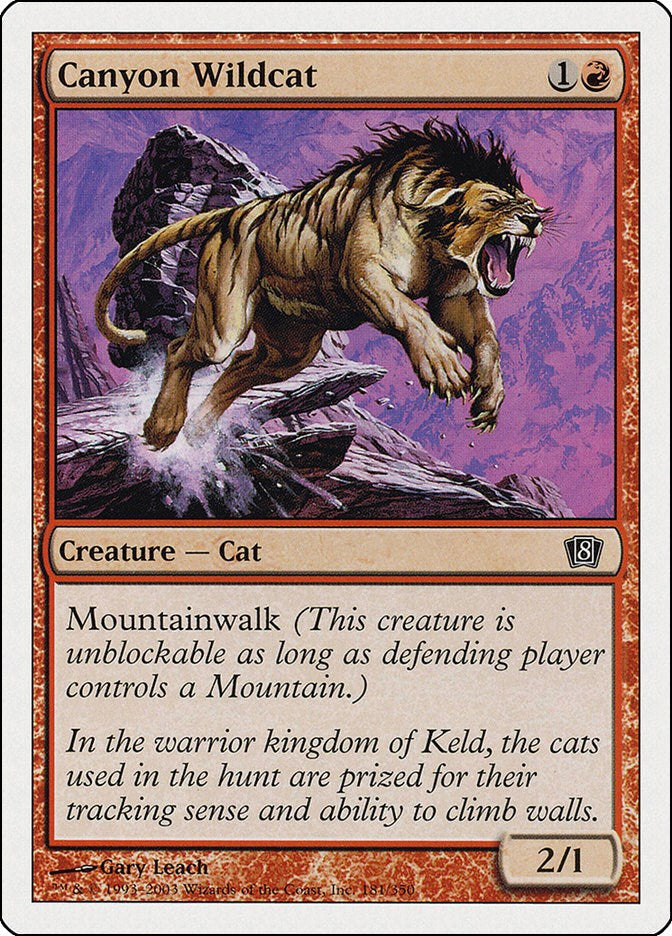 Canyon Wildcat [8ED - 181]