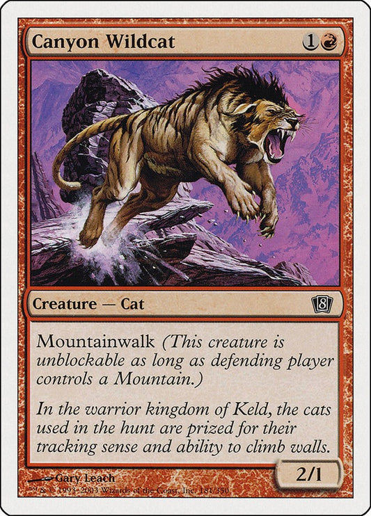 Canyon Wildcat [8ED - 181]