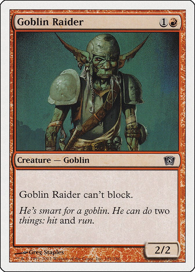 Goblin Raider [8ED - 191]