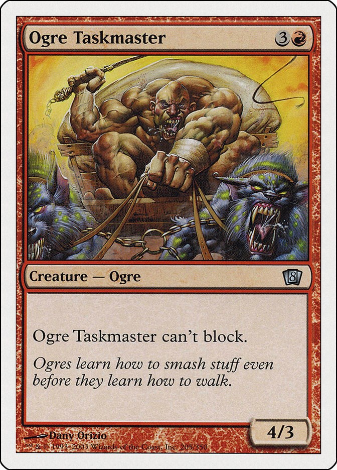 Ogre Taskmaster [8ED - 205]