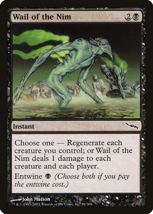 Wail of the Nim [MRD - 81]