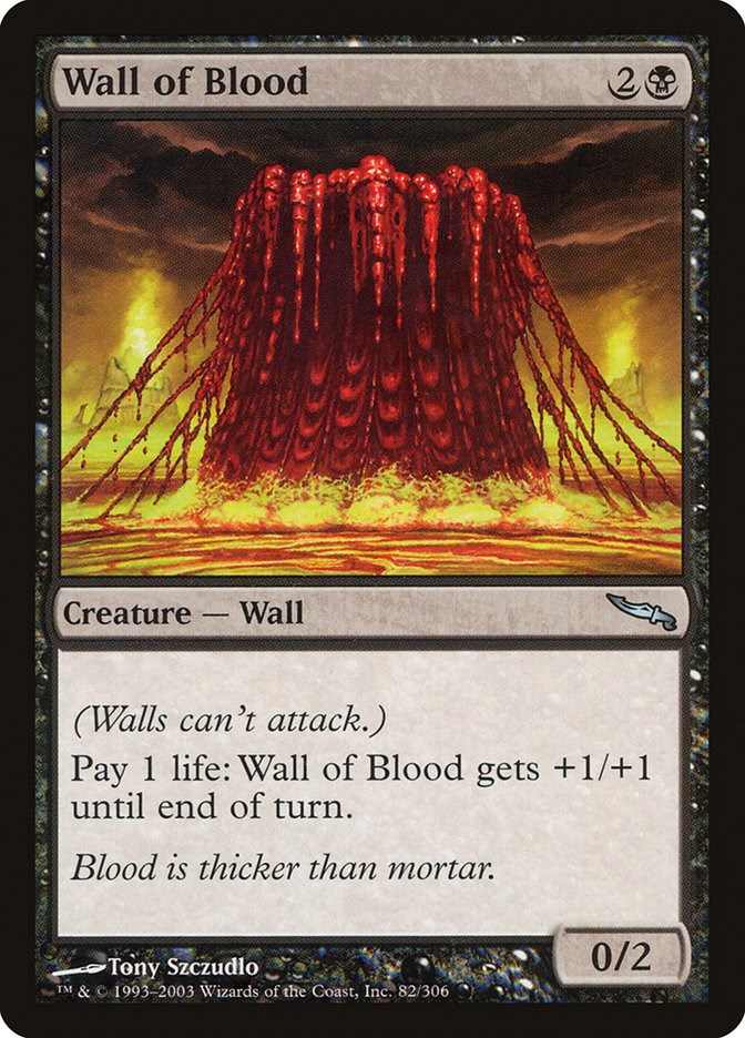 Wall of Blood [MRD - 82]