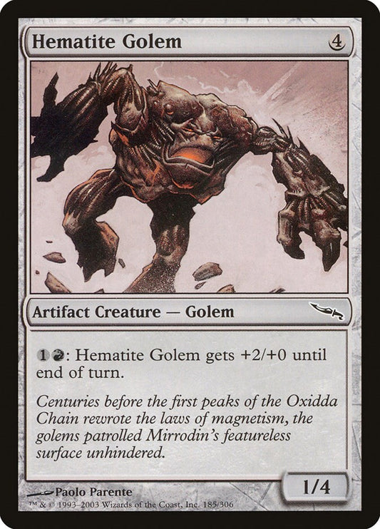 Hematite Golem [MRD - 185]