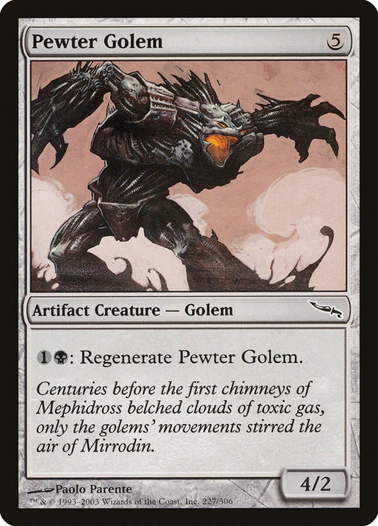 Pewter Golem [MRD - 227]