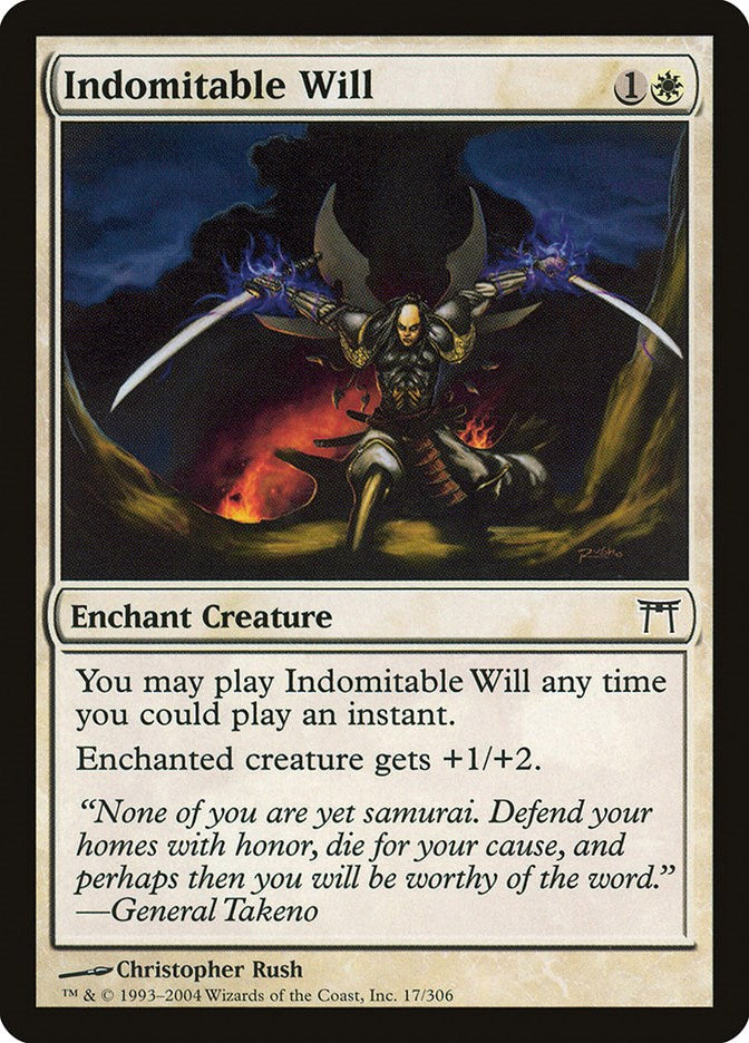 Indomitable Will [CHK - 17]