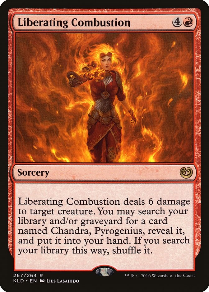 Liberating Combustion [KLD - 267]