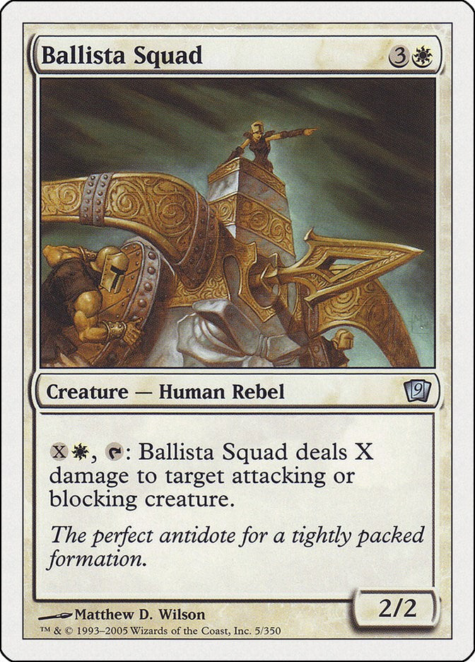 Ballista Squad [9ED - 5]