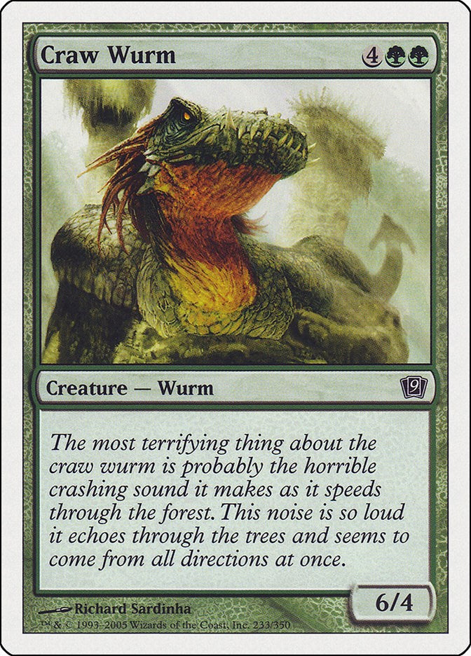Craw Wurm [9ED - 233]
