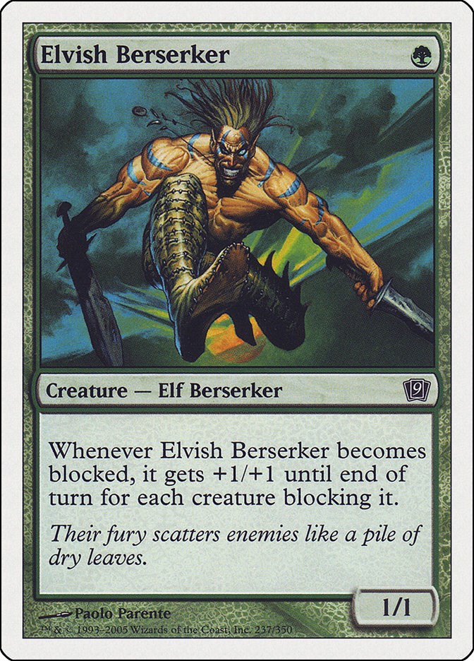 Elvish Berserker [9ED - 237]