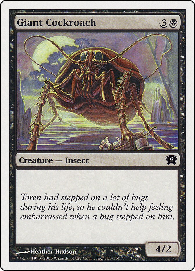 Giant Cockroach [9ED - 133]