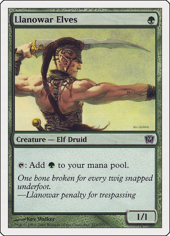 Llanowar Elves [9ED - 253]