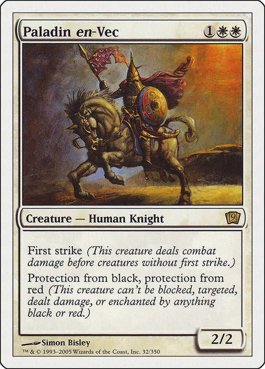 Paladin en-Vec [9ED - 32]