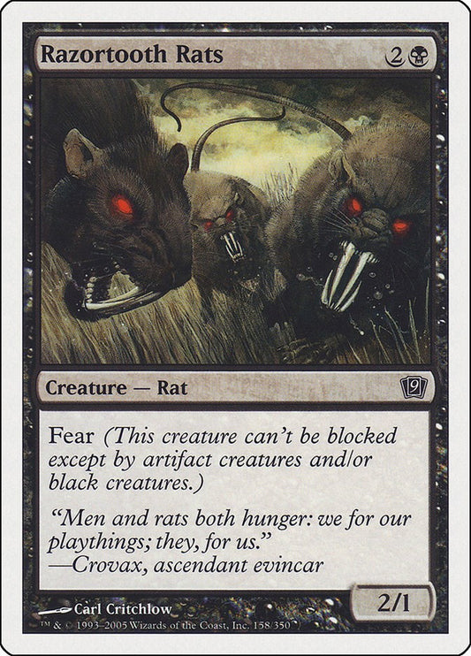 Razortooth Rats [9ED - 158]