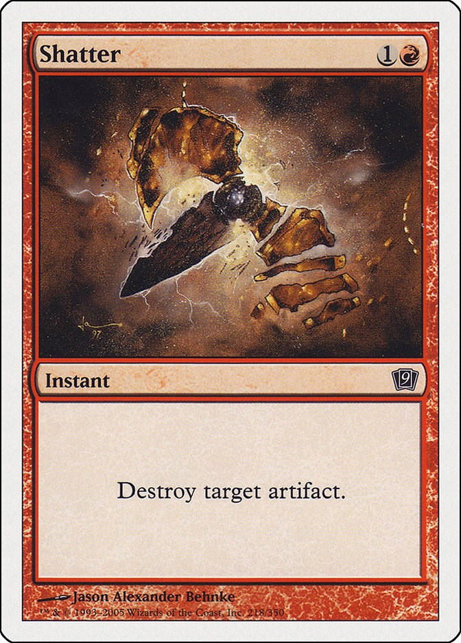 Shatter [9ED - N/A]