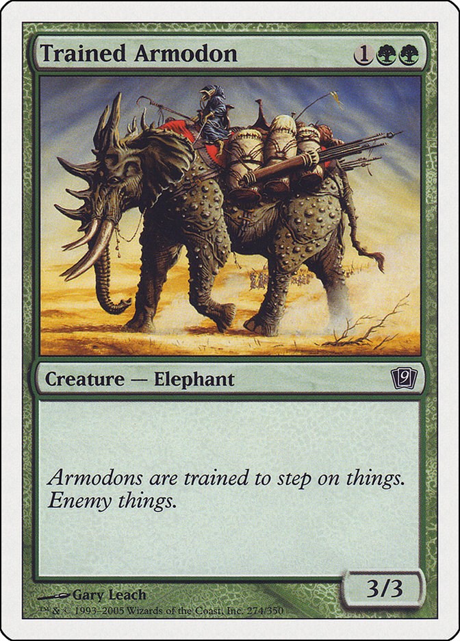 Trained Armodon [9ED - 274]