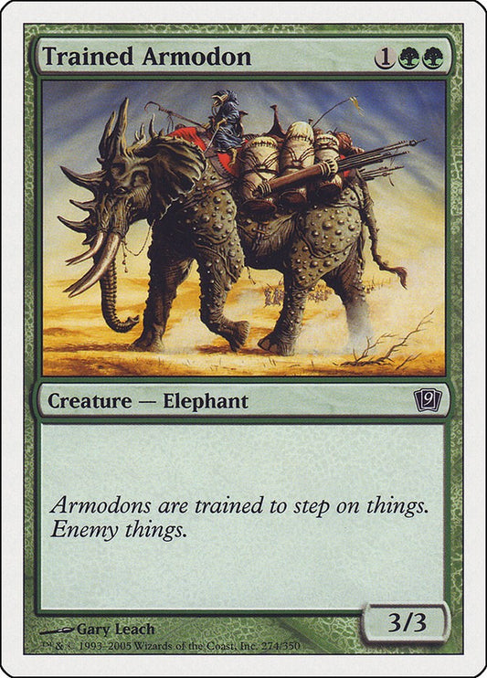 Trained Armodon [9ED - 274]